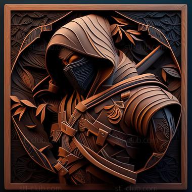 3D модель Игра я ниндзя (STL)